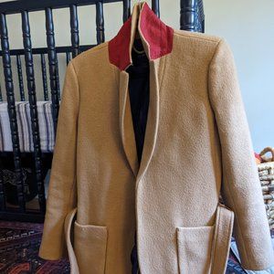 J.Crew wrap wool camel Regent blazer